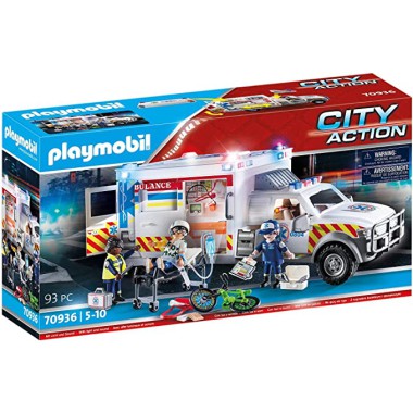 PLAYMOBIL POGOTOWIE RATUNKOWE AMBULANS 70936