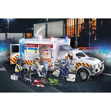 PLAYMOBIL POGOTOWIE RATUNKOWE AMBULANS 70936