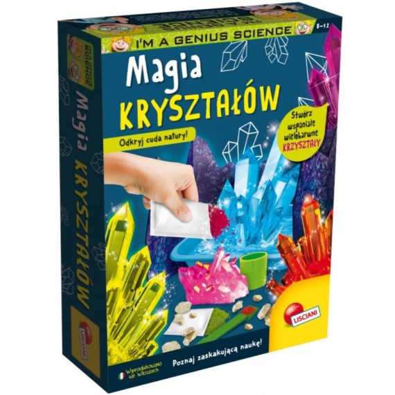 Lisciani Zestaw naukowy Im a Genius Magia kryształów