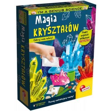 Lisciani Zestaw naukowy Im a Genius Magia kryształów