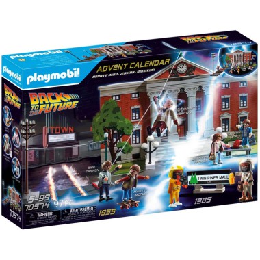 Playmobil Kalendarz adwentowy Back to the Fiture 70574