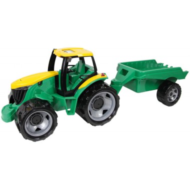 Lena Traktor z przyczepą luzem w szarym kartonie