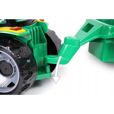Lena Traktor z przyczepą luzem w szarym kartonie