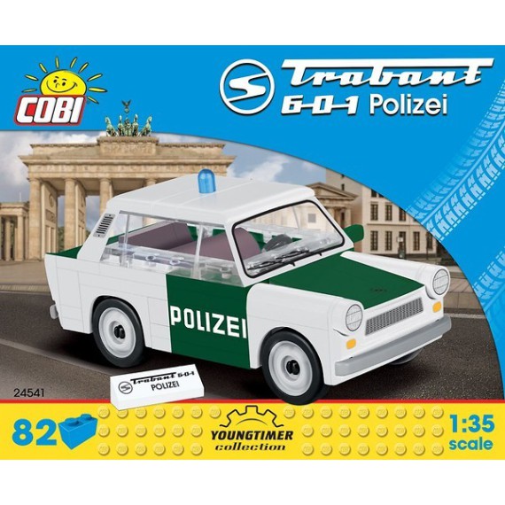 CobiKlocki Klocki Cars Trabant 601 Polizei