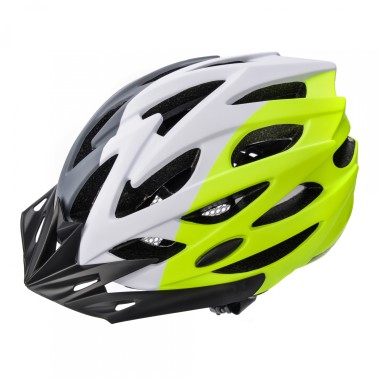 KASK ROWEROWY REGULOWANY METEOR MARVEN S 52-56CM szaro-biały