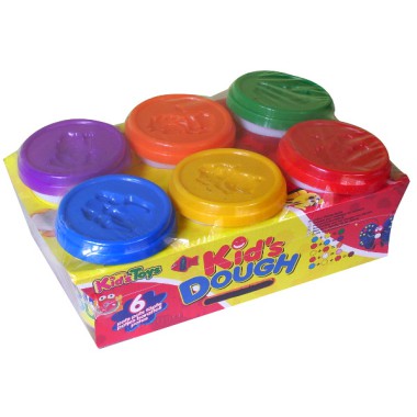 DROMADER MASA PLASTYCZNA 6 DUŻYCH TUB