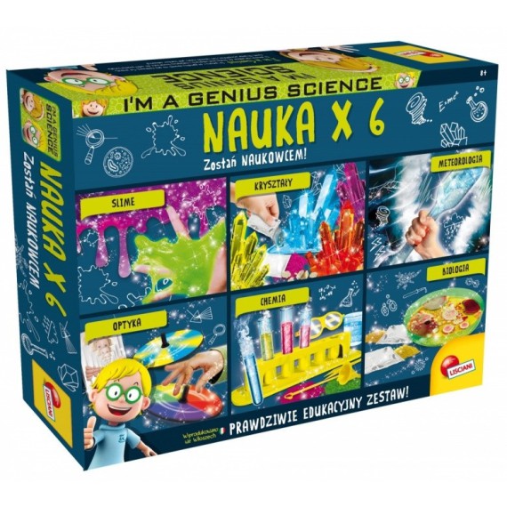 Lisciani Zestaw naukowy I&ampamp039M A Genius Nauka x 6