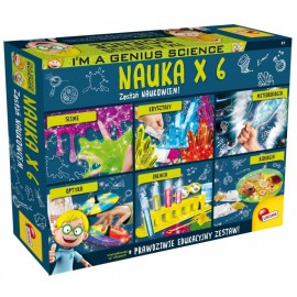 Lisciani Zestaw naukowy I&ampamp039M A Genius Nauka x 6