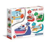 Clementoni Puzzle Moje pierwsze puzzle Środki transportu Clementoni Puzzle Moje pierwsze puzzle Środki transportu