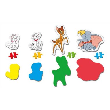 Clementoni Moje Pierwsze Puzzle Zwierzęcy Przyjaciele