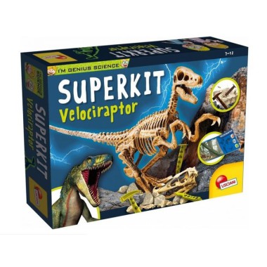 Lisciani Zestaw I&ampamp039m Genius Superkit Velociraptor