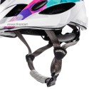KASK ROWEROWY METEOR SHIMMER L 58-61cm BIAŁY