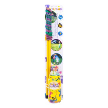 Tuban Sznurek do baniek Okulary + płyn 400 ml