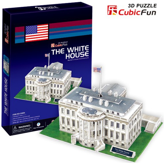 PUZZLE 3D BIAŁY DOM