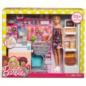 Mattel Lalka Barbie + supermarket