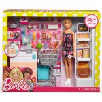 Mattel Lalka Barbie + supermarket Mattel Lalka Barbie + supermarket