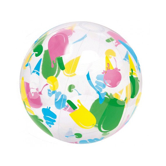 BESTWAY 31000 PIŁKA DMUCHANA PLAŻOWA 41CM  KOLOR LODY