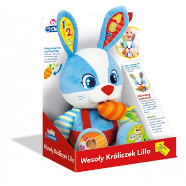 Clementoni Maskotka Wesoły Króliczek Lillo