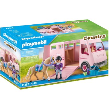 Playmobil Transporter Koni 71237 zestaw klocki