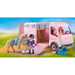 Playmobil Transporter Koni 71237 zestaw klocki Playmobil Transporter Koni 71237 zestaw klocki