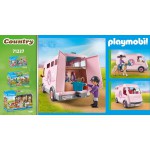 Playmobil Transporter Koni 71237 zestaw klocki Playmobil Transporter Koni 71237 zestaw klocki