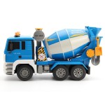 COIL Zdalnie sterowany samochód Betoniarka ciężarówka MAN Auto RC pilot pojazd niebieski COIL Zdalnie sterowany samochód Betoniarka ciężarówka MAN Auto RC pilot pojazd niebieski