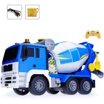 COIL Zdalnie sterowany samochód Betoniarka ciężarówka MAN Auto RC pilot pojazd niebieski COIL Zdalnie sterowany samochód Betoniarka ciężarówka MAN Auto RC pilot pojazd niebieski