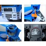 COIL Zdalnie sterowany samochód Betoniarka ciężarówka MAN Auto RC pilot pojazd niebieski COIL Zdalnie sterowany samochód Betoniarka ciężarówka MAN Auto RC pilot pojazd niebieski