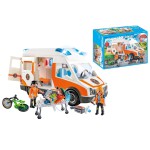 Playmobil Karetka Pogotowie Ambulans Światło Dźwięk 70049