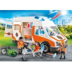 Playmobil Karetka Pogotowie Ambulans Światło Dźwięk 70049