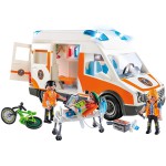 Playmobil Karetka Pogotowie Ambulans Światło Dźwięk 70049