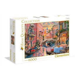 CLEMENTONI Puzzle 6000 elementów High Quality Zachód słońca nad Wenecją