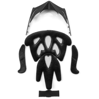 KASK ROWEROWY METEOR MV29 UNREST L 58-61 CM CZARNY/BIAŁY