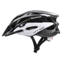KASK ROWEROWY METEOR MV29 UNREST L 58-61 CM CZARNY/BIAŁY