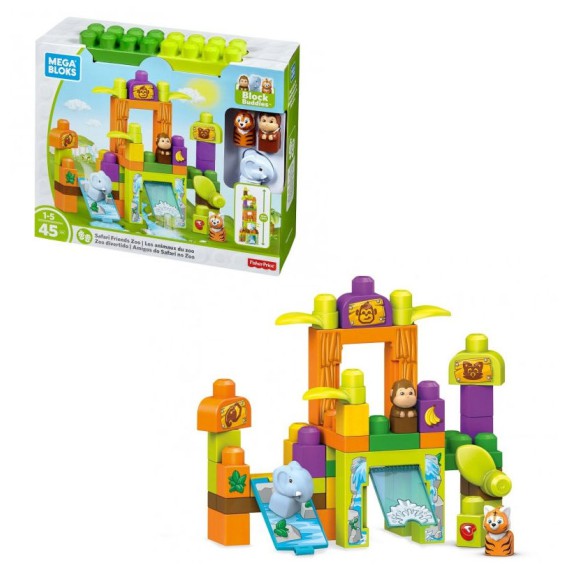 MATTEL Mega Bloks - Przygodowe Zoo FFG42