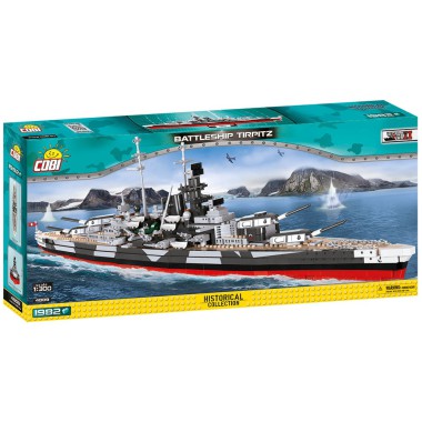 COBI KLOCKI Klocki Battleship Tirpitz - niemiecki pancernik