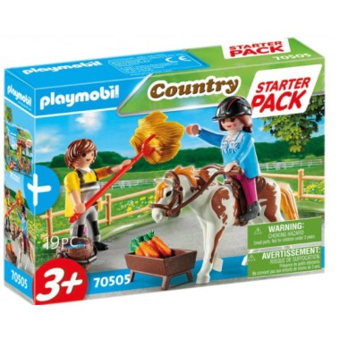 Playmobil Starter Pack Stadnina koni - zestaw doda 70505
