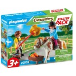 Playmobil Starter Pack Stadnina koni - zestaw doda 70505 Playmobil Starter Pack Stadnina koni - zestaw doda 70505