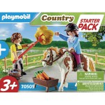 Playmobil Starter Pack Stadnina koni - zestaw doda 70505 Playmobil Starter Pack Stadnina koni - zestaw doda 70505