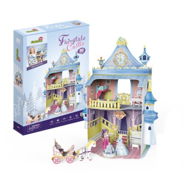 Cubicfun Puzzle 3D Domek dla lalek Fairytale Cast