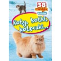 Koty. kotki. koteczki kolorowanka z naklejkami