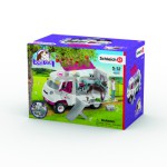 SCHLEICH MOBILNA LECZNICA DLA ZWIERZĄT ZE ŹREBIĘCIEM RASY HANOWERSKIEJ 42370