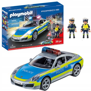 Playmobil Klocki Porsche Carrera Policja 70066