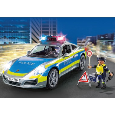 Playmobil Klocki Porsche Carrera Policja 70066
