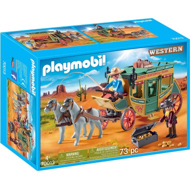 PLAYMOBIL KLOCKI DYLIŻANS POCZTOWY 70013