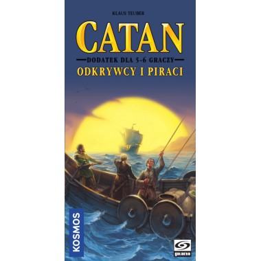 Galakta Gra Catan Odkrywcy i Piraci - dodatek dla 5/6