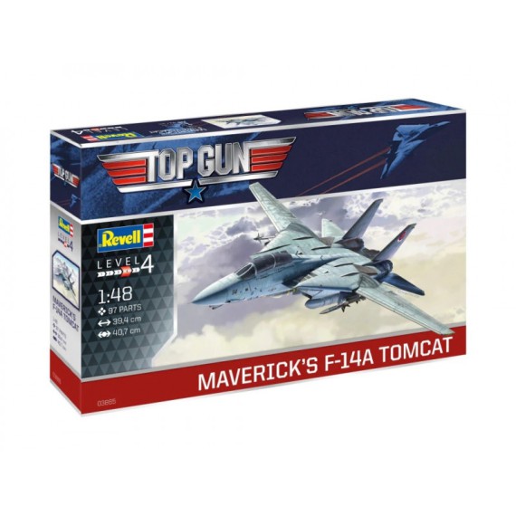 Revell Model do sklejania F-14A Tomcat Top Gun