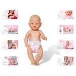 BABY BORN Lalka interaktywna BOBAS NIEMOWLAK JAK PRAWDZIWY