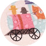 COIL Mata edukacyjna piankowa duża dwustronna składana dla dzieci 150x200 pojazdy COIL Mata edukacyjna piankowa duża dwustronna składana dla dzieci 150x200 pojazdy