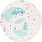 COIL Mata edukacyjna piankowa duża dwustronna składana dla dzieci 150x200 pojazdy COIL Mata edukacyjna piankowa duża dwustronna składana dla dzieci 150x200 pojazdy